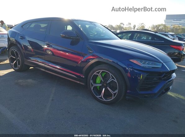 ZPBUA1ZL7KLA02307 2019 LAMBORGHINI URUS Blue Przód prawy