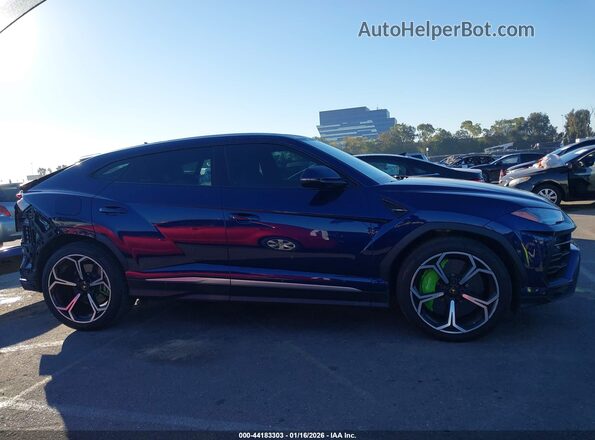 ZPBUA1ZL7KLA02307 2019 LAMBORGHINI URUS Blue Widok wnętrza 360 stopni