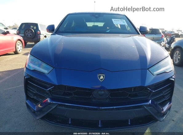 ZPBUA1ZL7KLA02307 2019 LAMBORGHINI URUS Blue Widok wnętrza z tyłu