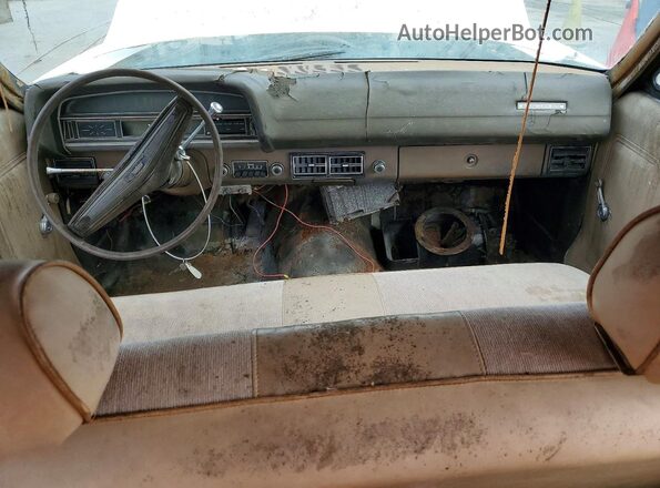 0A28F236757 1970 FORD FAIRLANE Beige Widok deski rozdzielczej