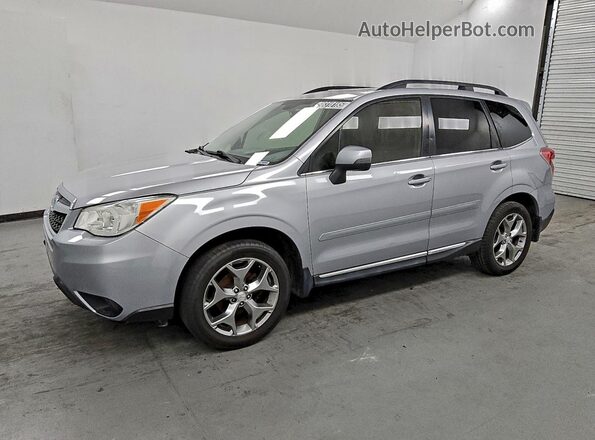 JF2SJAXC0GH468013 2016 SUBARU FORESTER 2.5I TO Серебряный Задняя левая четверть