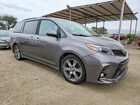 2018 Toyota Sienna Se Серый vin: 5TDXZ3DC2JS950630