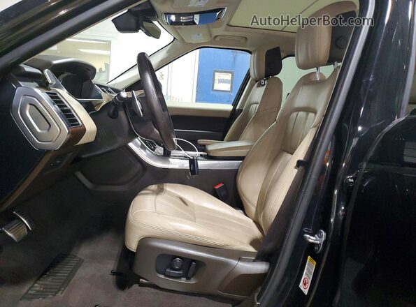 SALWR2SU6NA200032 2022 LAND ROVER RANGE ROVER Black Dashboard view