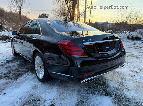WDDUG8GBXKA428437 2019 MERCEDES-BENZ S Черный Вид спереди