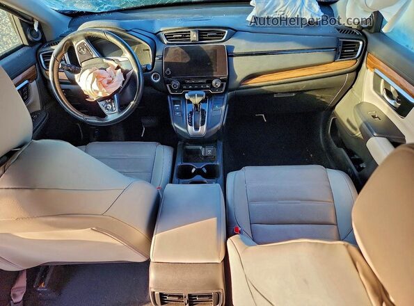 5J6RW1H86KA023117 2019 HONDA CRV Серебряный Вид щитка приборов
