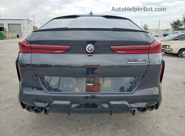 5YMCY0C09P9P32741 2023 BMW X6 Черный Вид салона спереди
