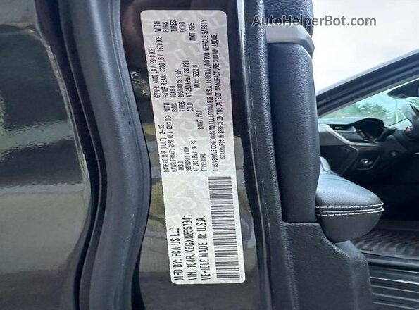 1C4RJKBGXN8557341 2022 JEEP GRAND CHER Черный Вид задней части салона