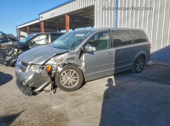 2C4RDGBG9HR549583 2017 DODGE GRAND Серебряный Задняя левая четверть
