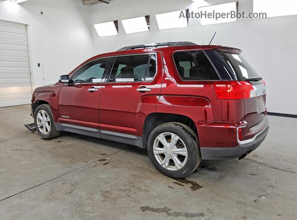 2GKFLPE38G6132944 2016 GMC TERRAIN Красный Задняя правая четверть