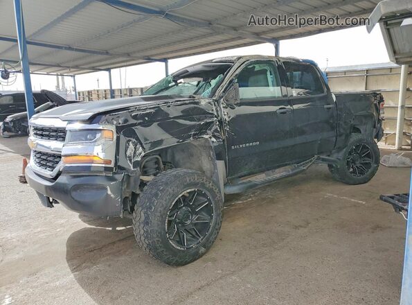 3GCUKNEC4JG443177 2018 CHEVROLET SILVERADO Черный Задняя левая четверть