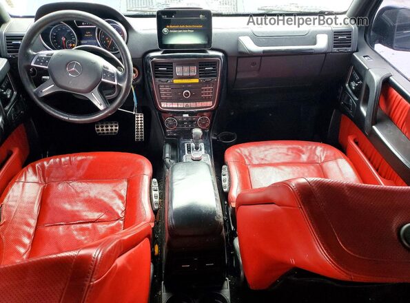 WDCYC3KF5HX278385 2017 MERCEDES-BENZ G-CLASS Черный Вид щитка приборов