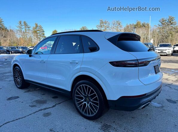 WP1AA2AY2KDA00870 2019 PORSCHE CAYENNE Белый Передняя правая четверть