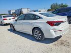 2024 Honda Civic Lx White vin: 2HGFE2F23RH508456
