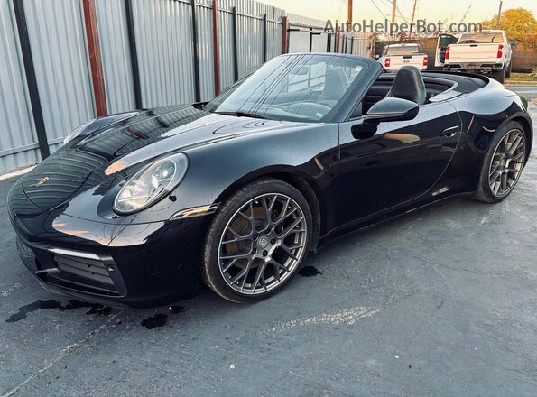 WP0CB2A93LS262748 2020 PORSCHE 911 Черный Вид наклейки с VIN-кодом