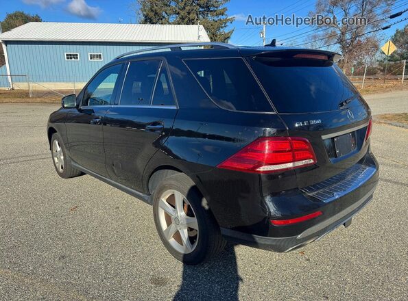 4JGDA5HB7HA820966 2017 MERCEDES-BENZ GLE Черный Передняя правая четверть