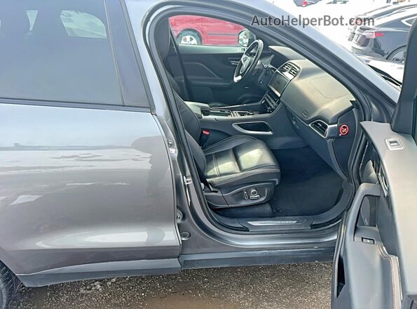 SADCK2FN4KA352120 2019 JAGUAR F-PACE Gray Vista trasera