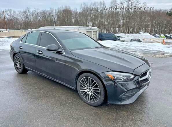 W1KAF4GB8PR095842 2023 MERCEDES-BENZ C-CLASS Black Widok z przodu