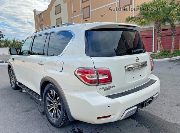 JN8AY2NC9H9501833 2017 NISSAN ARMADA White Передня права чверть