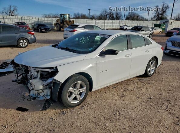 1G1ZC5ST5KF117245 2019 CHEVROLET MALIBU Белый Задняя левая четверть