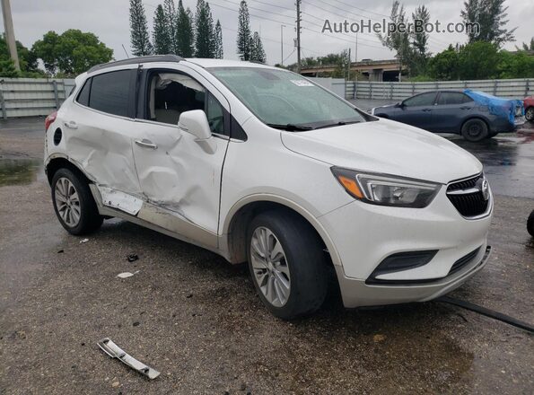 KL4CJASB7JB635456 2018 BUICK ENCORE White Vista frontal