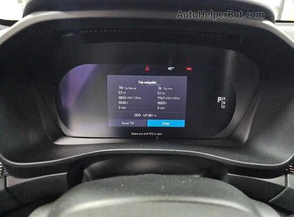 YV4ED3UB1N2758705 2022 VOLVO XC40 Серый Вид щитка приборов