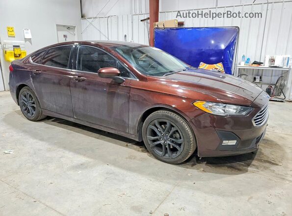 3FA6P0HD7KR176789 2019 FORD FUSION Коричневый Вид спереди