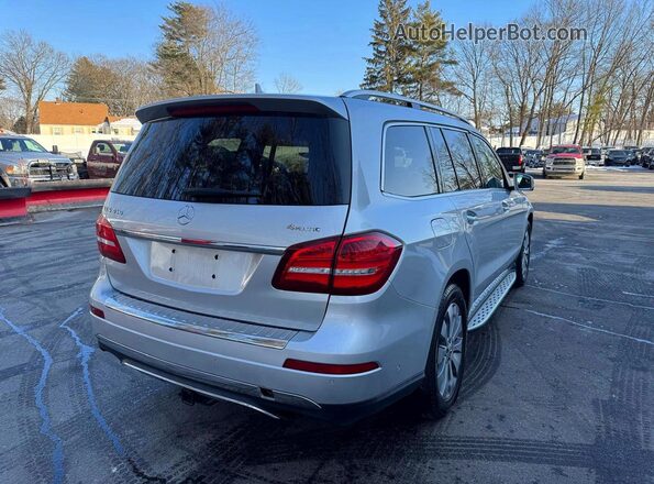 4JGDF6EEXJB178409 2018 MERCEDES-BENZ GLS Серебряный Передняя правая четверть