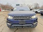 2016 Land Rover Range Rover Sport Hse Blue vin: SALWR2VF1GA552189