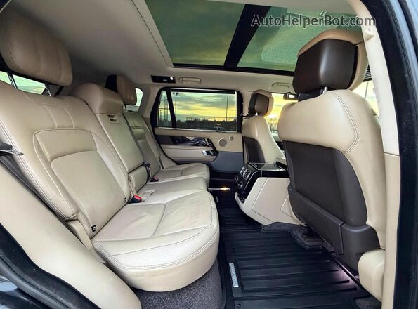 SALGS5SE0LA579304 2020 LAND ROVER RANGE Черный Вид салона спереди