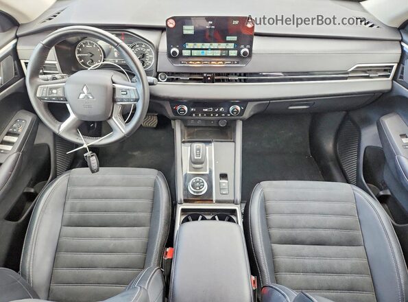 JA4J4VA84RZ053619 2024 MITSUBISHI OUTLANDER Черный Вид щитка приборов