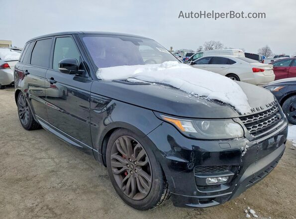 SALWS2VFXGA573241 2016 LAND ROVER RANGE ROVER Black წინა ხედი