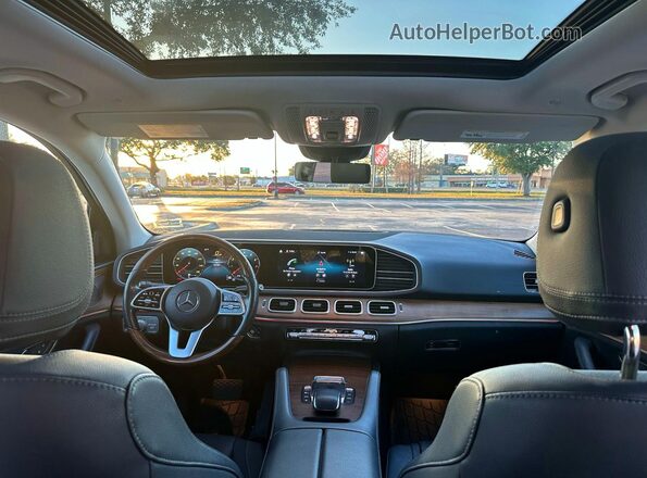4JGFB5KB1MA571198 2021 MERCEDES-BENZ GLE White Rear seats view