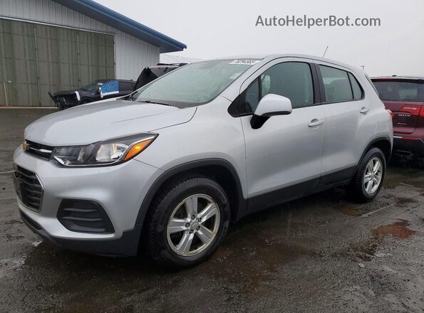 3GNCJNSB7JL387423 2018 CHEVROLET TRAX Серебряный Задняя левая четверть