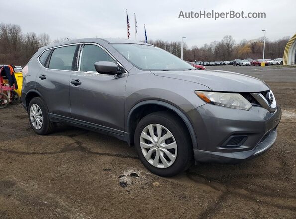 KNMAT2MV7GP626014 2016 NISSAN ROGUE Gray Vista frontal