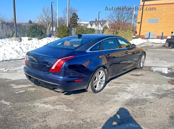 SAJWA2G7XH8W10685 2017 JAGUAR XJL Синий Вид спереди
