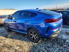 2020 Bmw X6 M50i Blue vin: 5UXCY8C05L9B07238