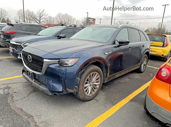 JM3KKBHA1R1157627 2024 MAZDA CX-90 Blue Задня права чверть