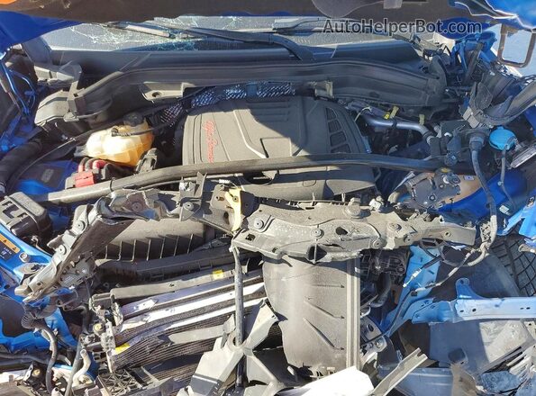 ZASPAKAN3L7C76581 2020 ALFA ROMEO STELVIO Blue Вид підкапотного простору