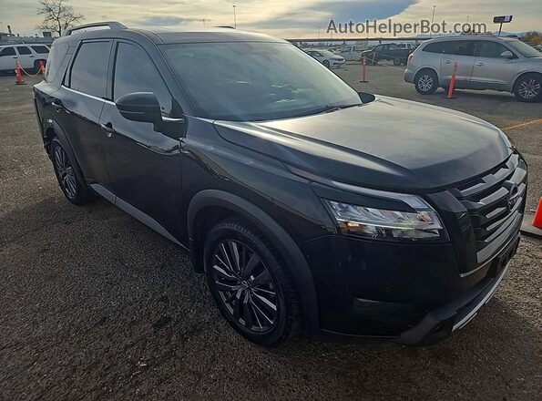 5N1DR3CD4NC230858 2022 NISSAN PATHFINDER Черный Задняя левая четверть