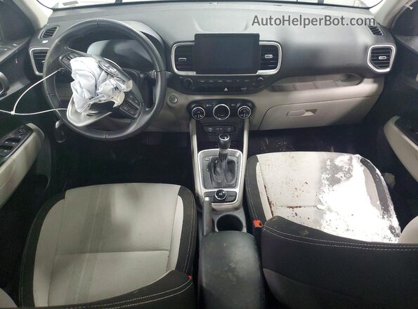 KMHRC8A38SU353034 2025 HYUNDAI VENUE White Widok zestawu wskaźników
