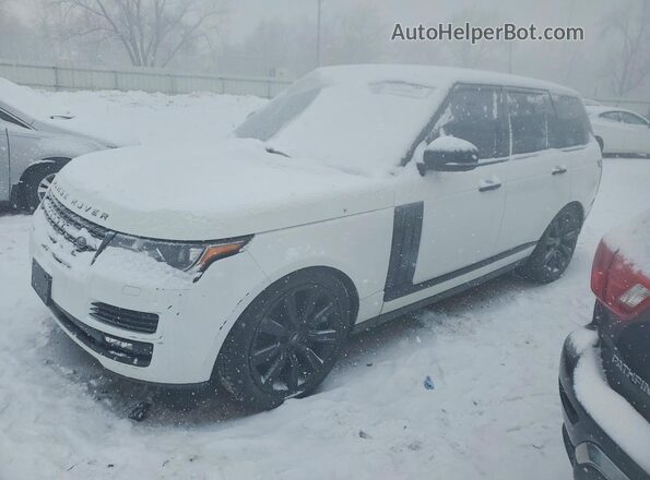 SALGS2FV6HA369452 2017 LAND ROVER RANGE ROVER White Tył lewy