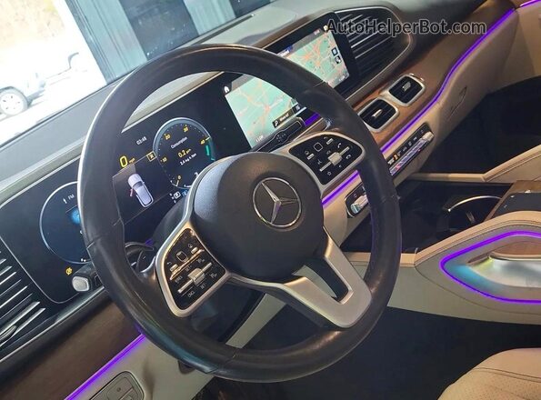 4JGFB4KB6LA082451 2020 MERCEDES-BENZ GLE-CLASS Черный Вид задних сидений