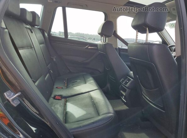 5UXWX9C34H0T25499 2017 BMW X3 Черный Вид подкапотного пространства