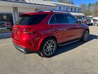 2021 Mercedes-benz Gle Amg 53 4matic Красный vin: 4JGFB6BB0MA450099