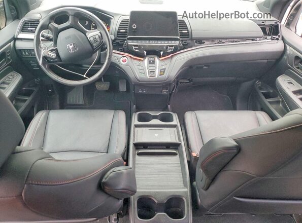 5FNRL6H78SB052080 2025 HONDA ODYSSEY White Widok zestawu wskaźników