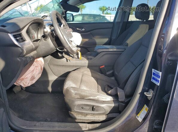 1GKKNLLA9HZ266368 2017 GMC ACADIA Синий Вид панели приборов