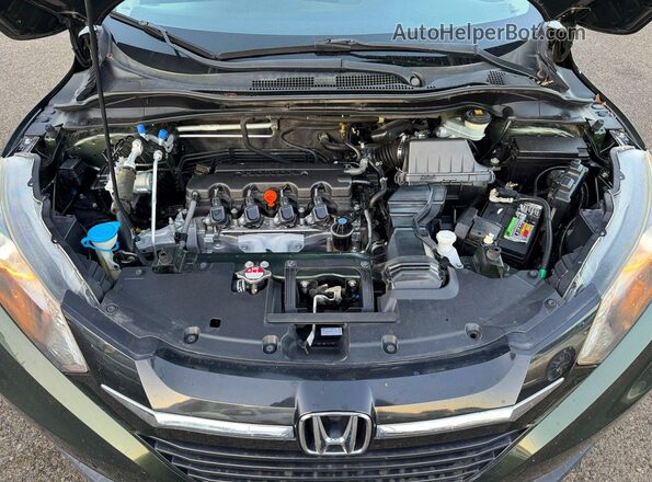 3CZRU5H55HM709616 2017 HONDA HR-V Зеленый Вид панели приборов