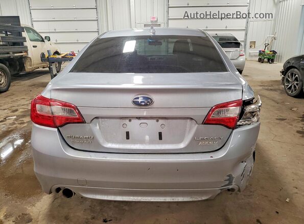 4S3BNAC67H3032261 2017 SUBARU LEGACY Серебряный Вид салона спереди