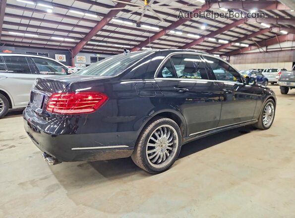 WDDHF8JB6GB187734 2016 MERCEDES-BENZ E Черный Передняя правая четверть