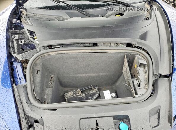 WP0AA2Y16MSA17098 2021 PORSCHE TAYCAN Синий Вид подкапотного пространства